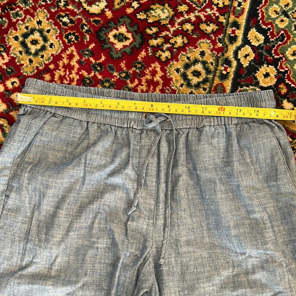 J. Crew Chambray Drawstring Pants - image 8